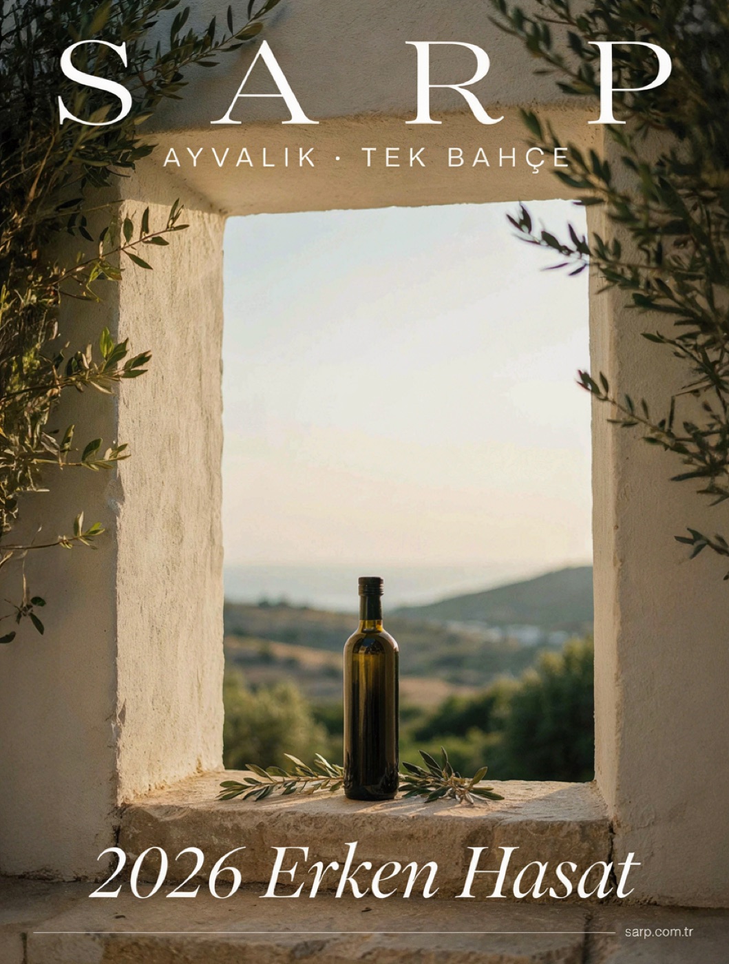Launch poster with Turkish typography